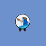 Finn the Shark Ball Marker/ Magnetic Clip