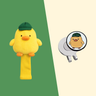 BUNDLE: Ollie Duck Headcover + Ball Marker & Magnetic Clip